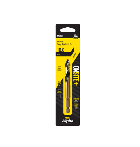 Alpha ONSITE Plus Impact Step Tip Drill Bit Australian Fasteners